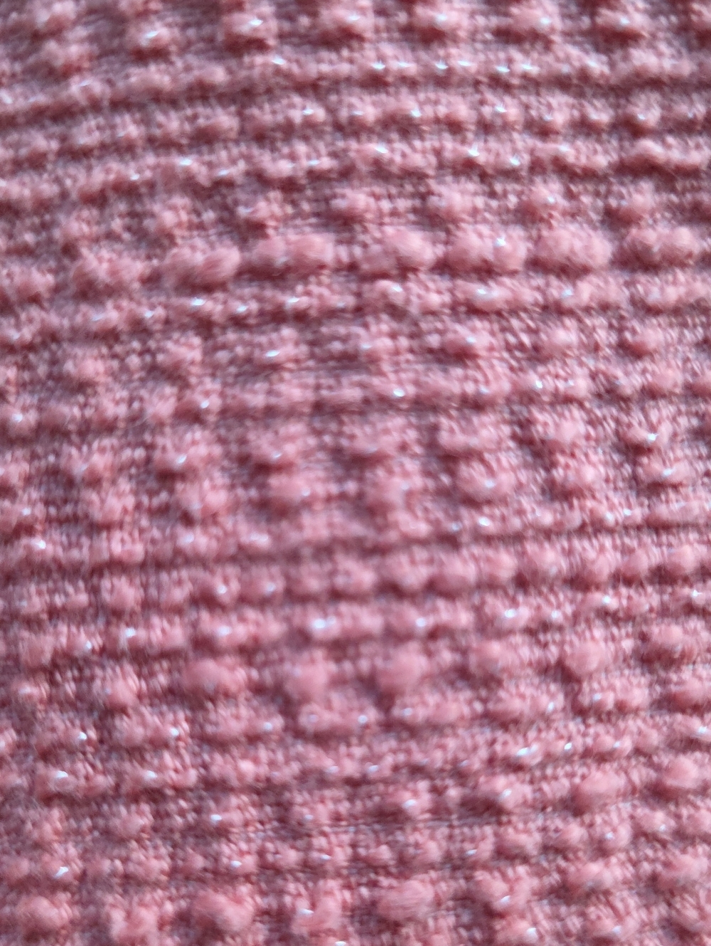 Gal Meets Glam Kathleen Coral Boucle Textured Button-Front A-line Dress Sz 8 - Picture 10 of 14